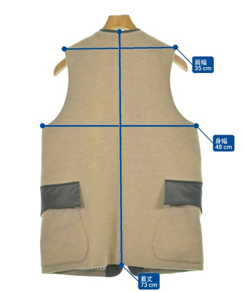 REVERBERATE（リバーバレイト）カジュアルシャツ ベージュ サイズ:38(S位) メンズ/2200669617030