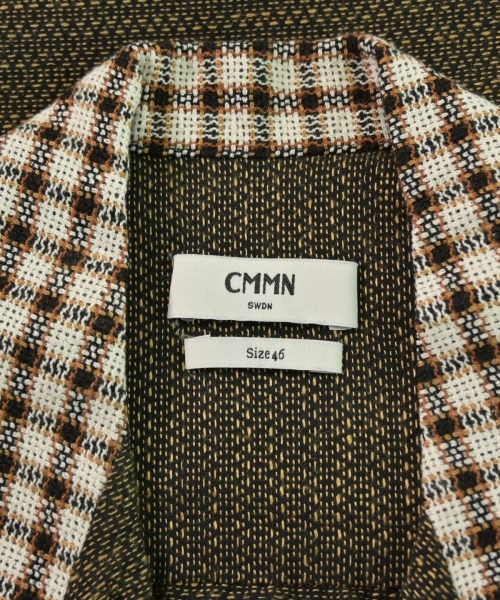 CMMN SWDN（コモンスウェーデン）カジュアルシャツ 茶 サイズ:46(M位) メンズ/2200640311551