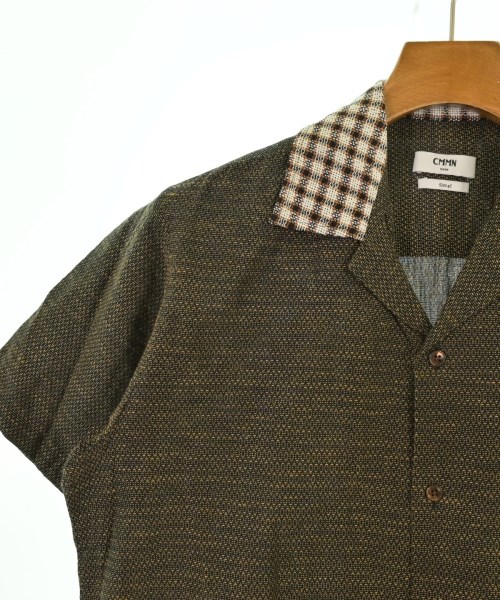 CMMN SWDN（コモンスウェーデン）カジュアルシャツ 茶 サイズ:46(M位) メンズ/2200640311551
