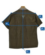 CMMN SWDN（コモンスウェーデン）カジュアルシャツ 茶 サイズ:46(M位) メンズ/2200640311551