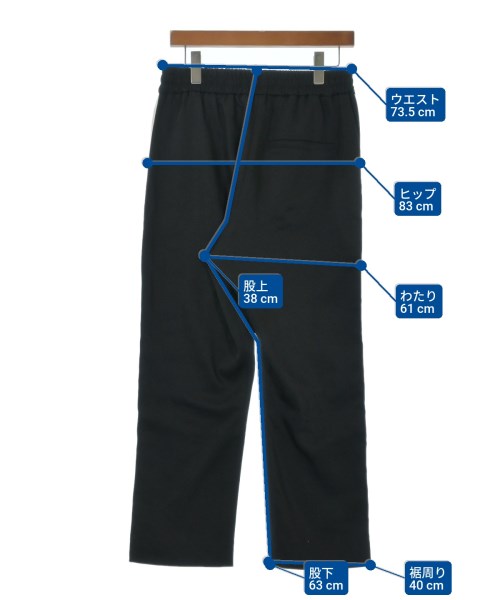 CMMN SWDN（コモンスウェーデン）スウェットパンツ 黒 サイズ:48(L位) メンズ/2200632586042