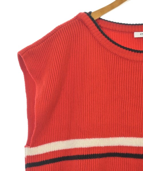 CMMN SWDN（コモンスウェーデン）ベスト 赤 サイズ:M メンズ/2200654050064