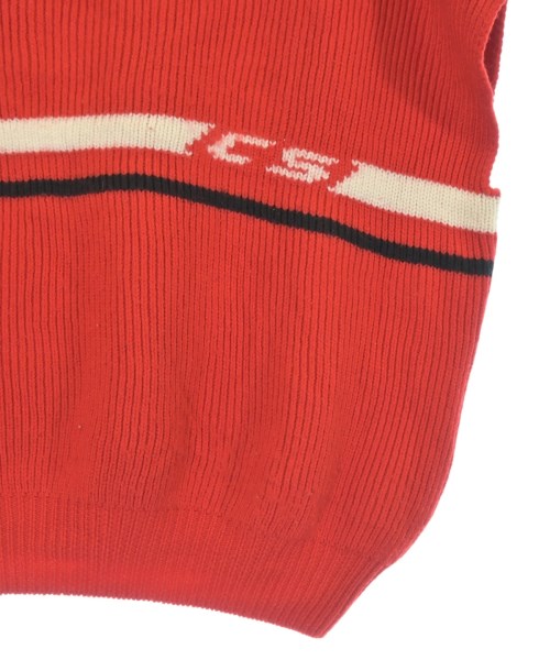 CMMN SWDN（コモンスウェーデン）ベスト 赤 サイズ:M メンズ/2200654050064