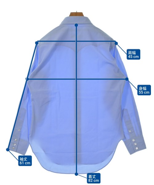 RE-PURPOSE（リパーパス）カジュアルシャツ 青 サイズ:M メンズ/2200637592093