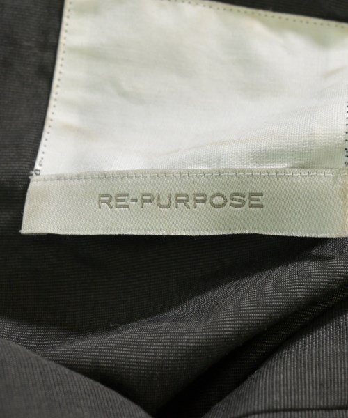 RE-PURPOSE（リパーパス）カジュアルシャツ グレー サイズ:M メンズ/2200610287022