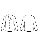 RE-PURPOSE（リパーパス）カーディガン 黄 サイズ:M メンズ/2200675288026