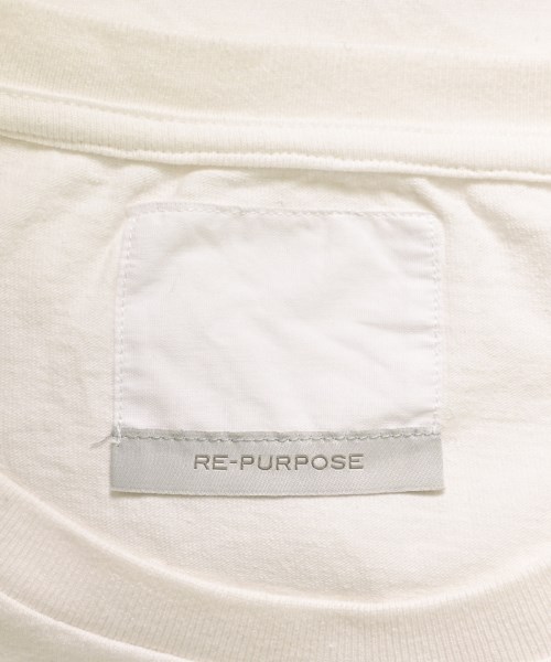 RE-PURPOSE（リパーパス）Tシャツ・カットソー 白 サイズ:M メンズ/2200679675075