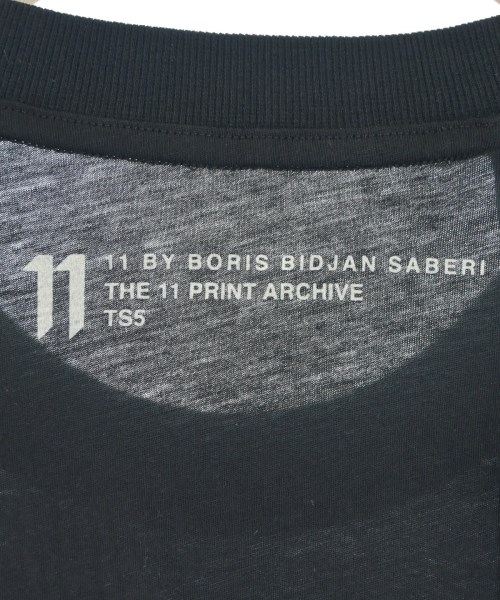 11 By Boris Bidjan Saberi（１１バイボリスビジャンサベリ）Tシャツ・カットソー 黒 サイズ:L メンズ/2200610250125
