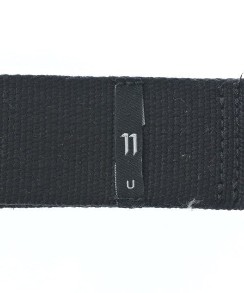 11 By Boris Bidjan Saberi（１１バイボリスビジャンサベリ）ベルト 黒 サイズ:- メンズ/2200730745075