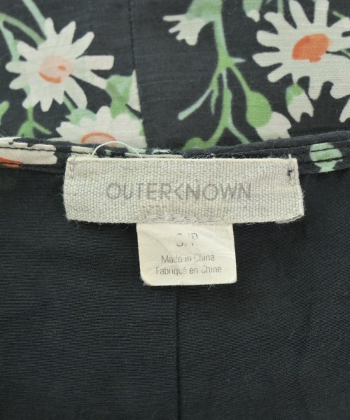 OUTERKNOWN（アウターノウン）ワンピース 黒 サイズ:S レディース/2200612135482