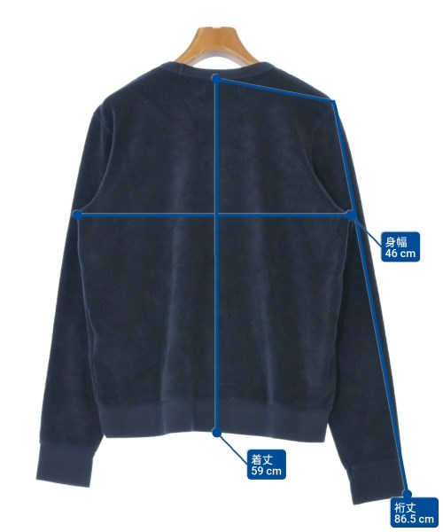 OUTERKNOWN（アウターノウン）スウェット 紺 サイズ:S レディース/2200631211068