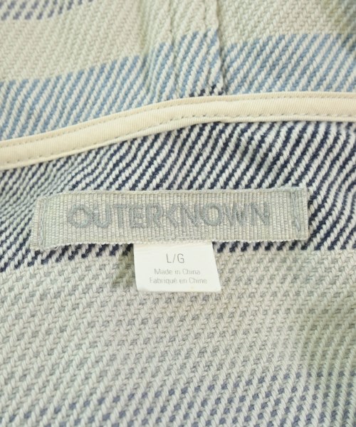 OUTERKNOWN（アウターノウン）カジュアルシャツ グレー サイズ:L メンズ/2200630214060