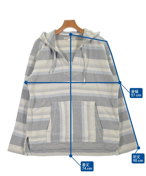 OUTERKNOWN（アウターノウン）カジュアルシャツ グレー サイズ:L メンズ/2200630214060