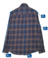 OUTERKNOWN（アウターノウン）カジュアルシャツ 紺 サイズ:M メンズ/2200633694036