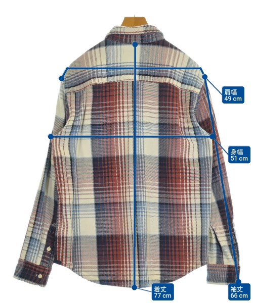 OUTERKNOWN（アウターノウン）カジュアルシャツ その他（柄物・カラフル） サイズ:M メンズ/2200619336332