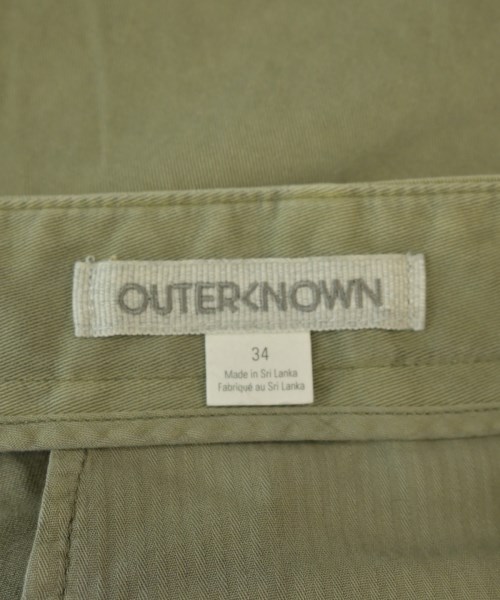 OUTERKNOWN（アウターノウン）ショートパンツ カーキ サイズ:34(XL位) メンズ/2200691189062