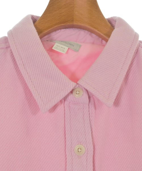 OUTERKNOWN（アウターノウン）カジュアルシャツ ピンク サイズ:F レディース/2200648172079