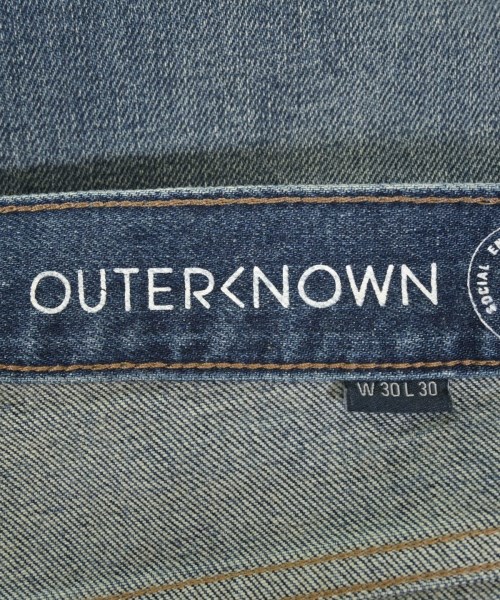 OUTERKNOWN（アウターノウン）デニムパンツ 紺 サイズ:30(M位) メンズ/2200659860057