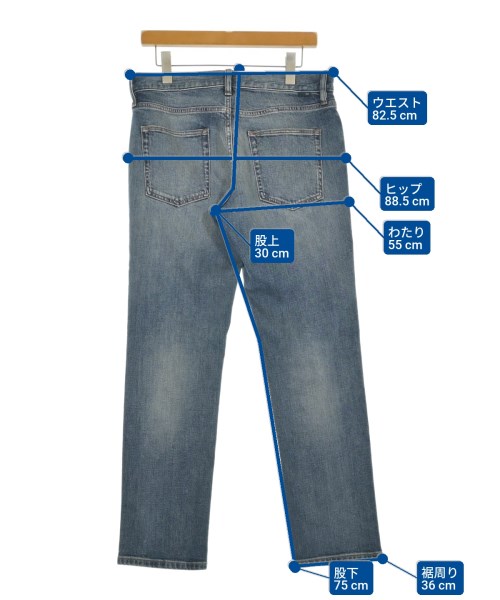 OUTERKNOWN（アウターノウン）デニムパンツ 紺 サイズ:30(M位) メンズ/2200659860057