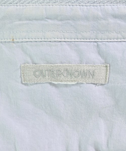 OUTERKNOWN（アウターノウン）カジュアルシャツ 青 サイズ:XL メンズ/2200712584012