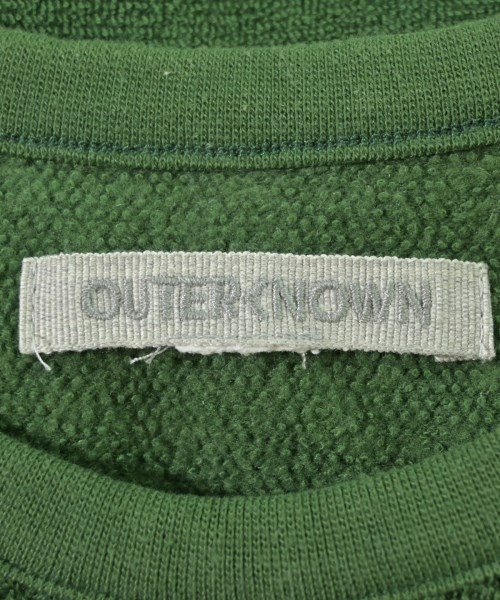 OUTERKNOWN（アウターノウン）スウェット 緑 サイズ:M レディース/2200710176097