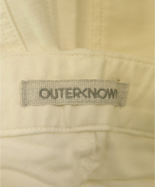 OUTERKNOWN（アウターノウン）その他 白 サイズ:26(M位) レディース/2200700543021