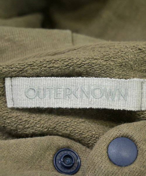 OUTERKNOWN（アウターノウン）パーカー カーキ サイズ:-(M位) メンズ/2200700543144