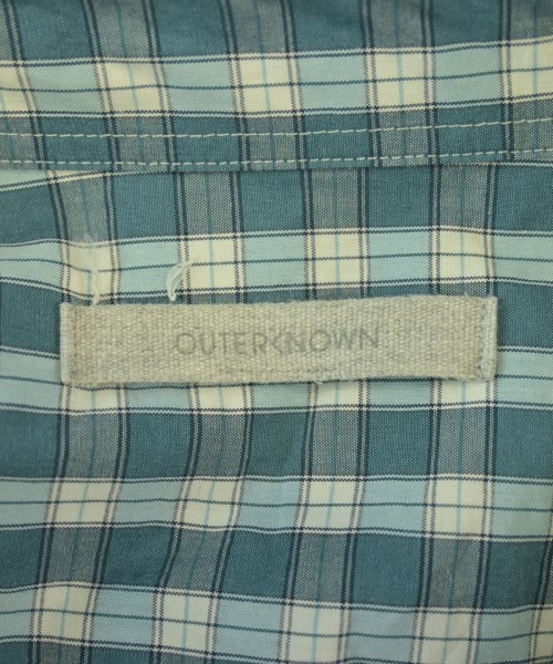 OUTERKNOWN（アウターノウン）カジュアルシャツ 緑 サイズ:-(M位) メンズ/2200700543151