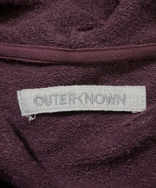 OUTERKNOWN（アウターノウン）パーカー 赤 サイズ:M メンズ/2200700543236