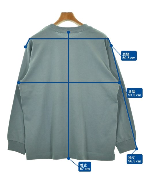 OUTERKNOWN（アウターノウン）Tシャツ・カットソー 青 サイズ:-(M位) メンズ/2200700543274