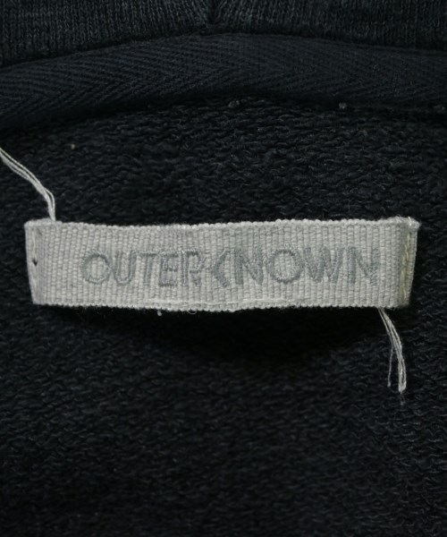 OUTERKNOWN（アウターノウン）パーカー 黒 サイズ:S メンズ/2200704235106