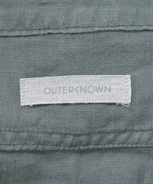 OUTERKNOWN（アウターノウン）オールインワン/サロペット グレー サイズ:S レディース/2200703131027
