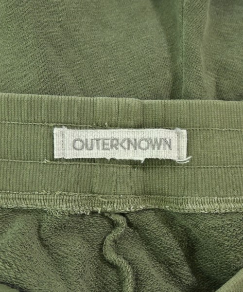 OUTERKNOWN（アウターノウン）スウェットパンツ カーキ サイズ:XL メンズ/2200703131041