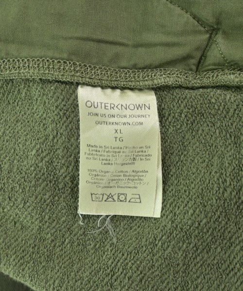 OUTERKNOWN（アウターノウン）スウェットパンツ カーキ サイズ:XL メンズ/2200703131041