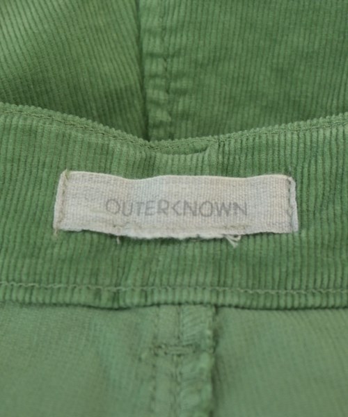 OUTERKNOWN（アウターノウン）ショートパンツ 緑 サイズ:6(M位) レディース/2200703131065