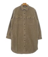 OUTERKNOWN（アウターノウン）シャツワンピース 茶 サイズ:M レディース/2200703131089