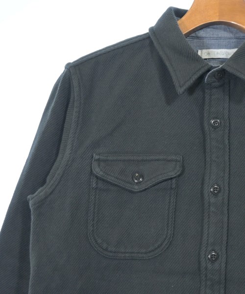 OUTERKNOWN（アウターノウン）カジュアルシャツ 黒 サイズ:S メンズ/2200661067017