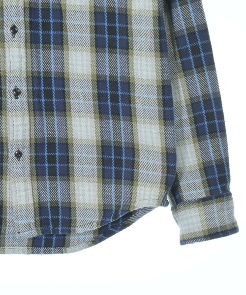 OUTERKNOWN（アウターノウン）カジュアルシャツ 紺 サイズ:S メンズ/2200661067024