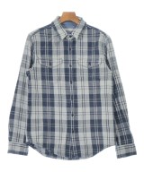 OUTERKNOWN（アウターノウン）カジュアルシャツ 紺 サイズ:S メンズ/2200661067031