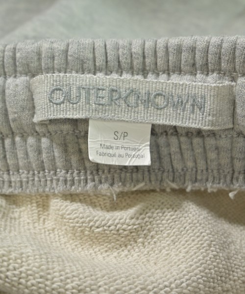 OUTERKNOWN（アウターノウン）スウェットパンツ グレー サイズ:S メンズ/2200663255078