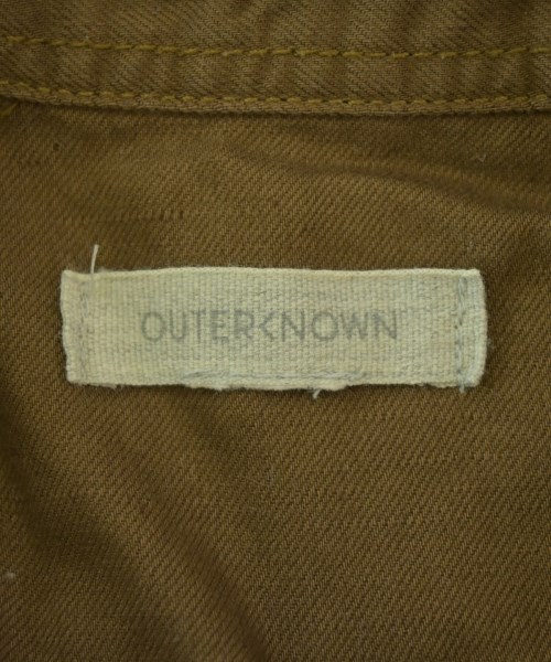 OUTERKNOWN（アウターノウン）オールインワン/サロペット 茶 サイズ:S レディース/2200727171078