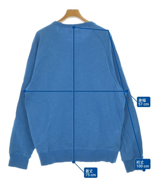 OUTERKNOWN（アウターノウン）スウェット 青 サイズ:XL メンズ/2200679673125