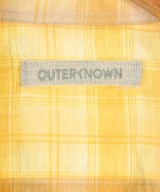 OUTERKNOWN（アウターノウン）カジュアルシャツ 黄 サイズ:S メンズ/2200679917724