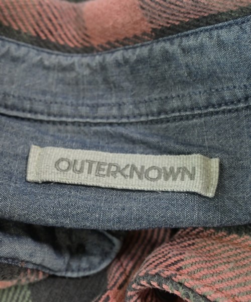 OUTERKNOWN（アウターノウン）カジュアルシャツ その他（柄物・カラフル） サイズ:M メンズ/2200682619011