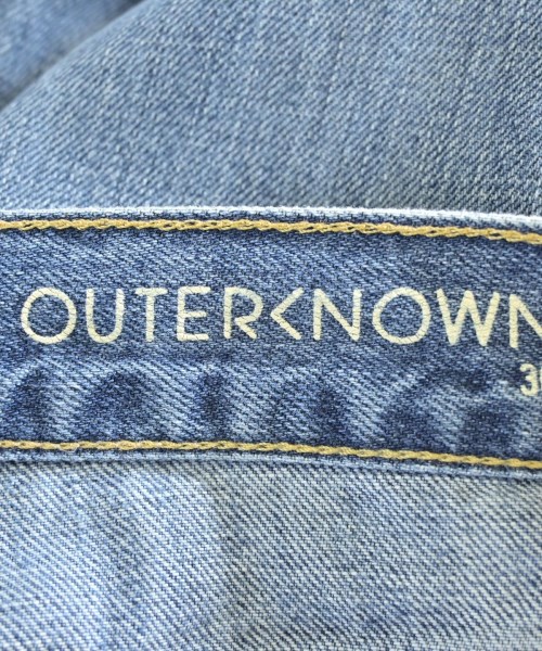 OUTERKNOWN（アウターノウン）デニムパンツ 青 サイズ:30(M位) メンズ/2200690802160