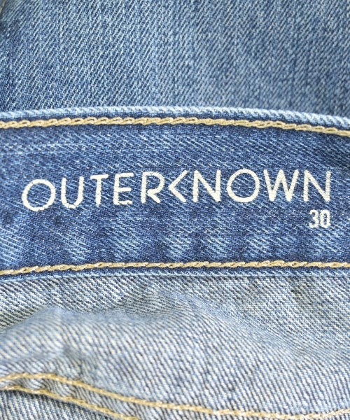OUTERKNOWN（アウターノウン）デニムパンツ 青 サイズ:30(M位) メンズ/2200690802177