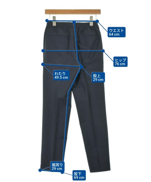 Harmony（ハーモニー）スラックス 紺 サイズ:44(S位) メンズ/2200625368044