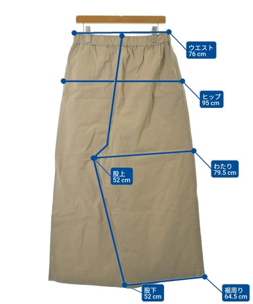 Gauze#（ガーゼ）チノパン ベージュ サイズ:F レディース/2200621128031