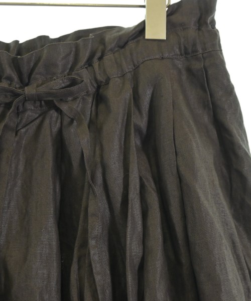 Gauze#（ガーゼ）ロング・マキシ丈スカート 茶 サイズ:F レディース/2200643407169