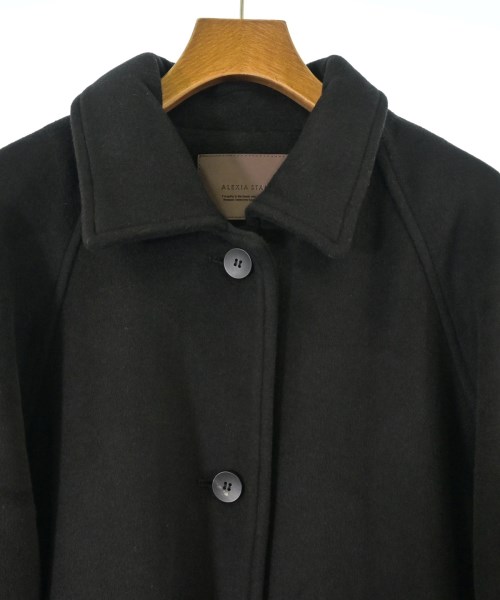 ALEXIA STAM（アリシアスタン）ステンカラーコート 黒 サイズ:M レディース/2200669845181